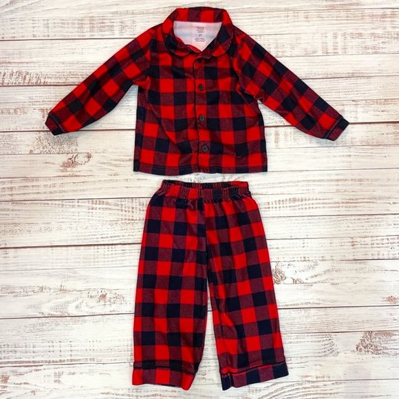 Santa's Helper Holiday PJ Set - Picture 2 of 6